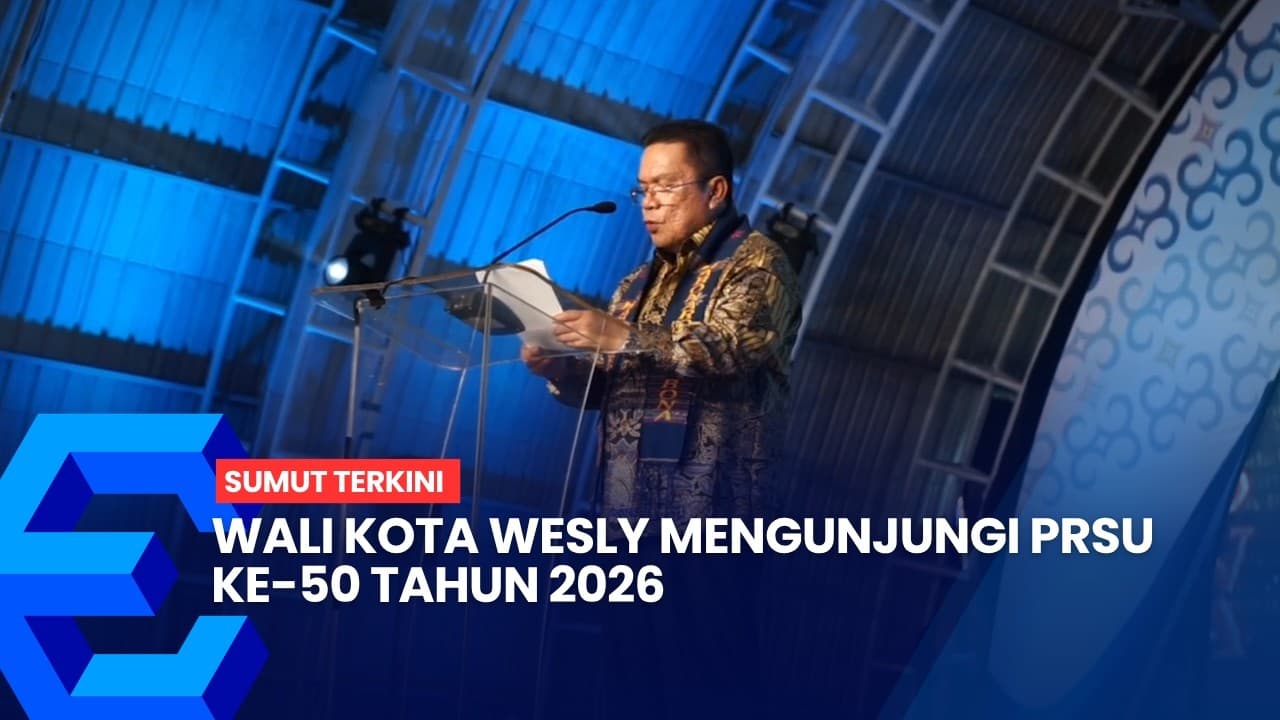Wali Kota Wesly Hadiri PRSU Ke-50 Tahun 2026
