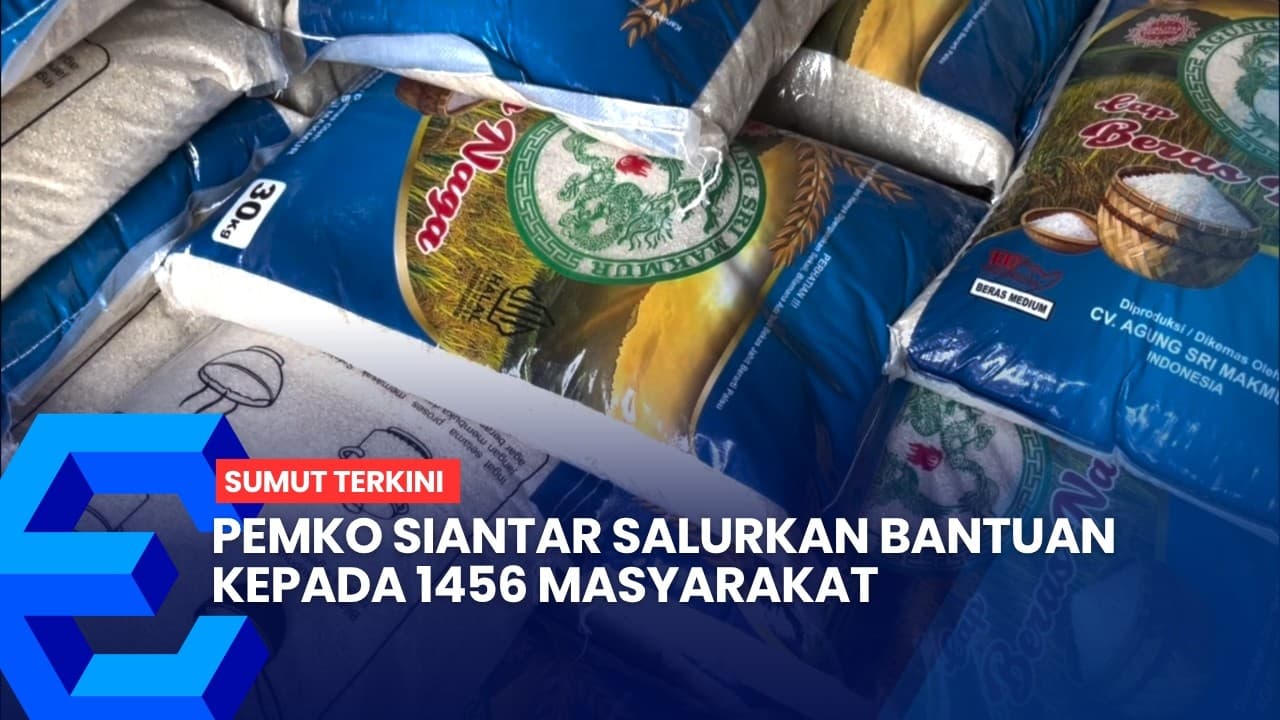Pemko Siantar Salurkan Bantuan kepada 1.456 Warga Penerima Manfaat