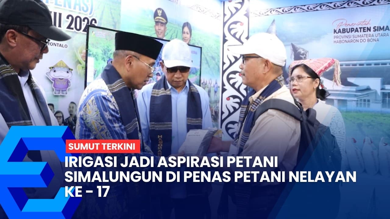 Irigasi Jadi Aspirasi Utama Petani Simalungun di PENAS Petani Nelayan XVII
